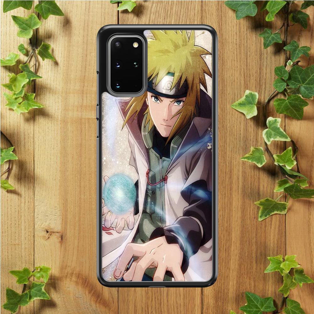 Naruto - Namikaze Minato Samsung Galaxy S20 Plus Case-Rubber / White (2D Case)-Xtracase