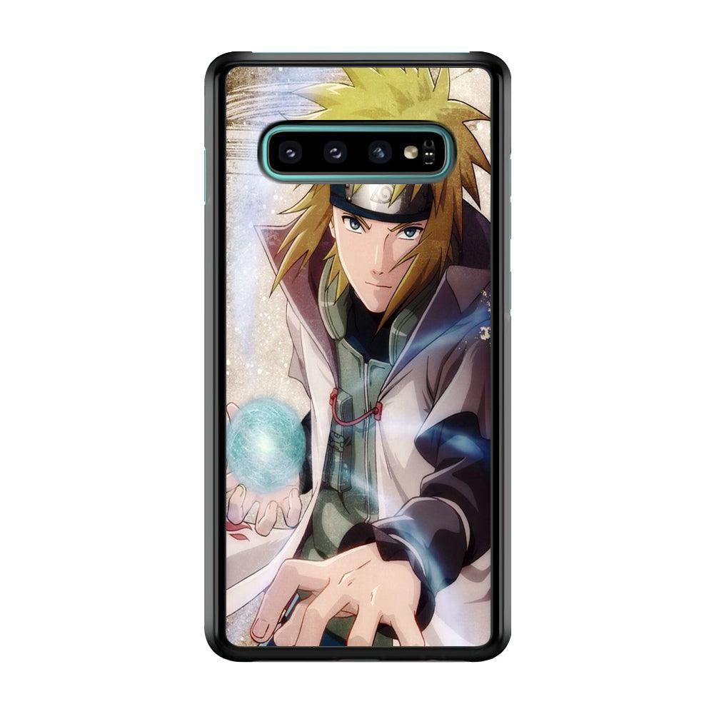 Naruto - Namikaze Minato Samsung Galaxy S10 Case-Plastic / Full Wrap (3D Case)-Xtracase
