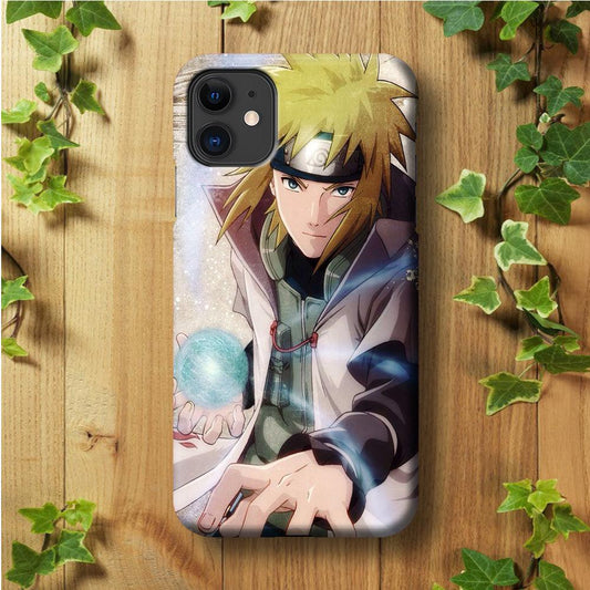 Naruto - Namikaze Minato iPhone 11 Case-Plastic / Full Wrap (3D Case)-Xtracase