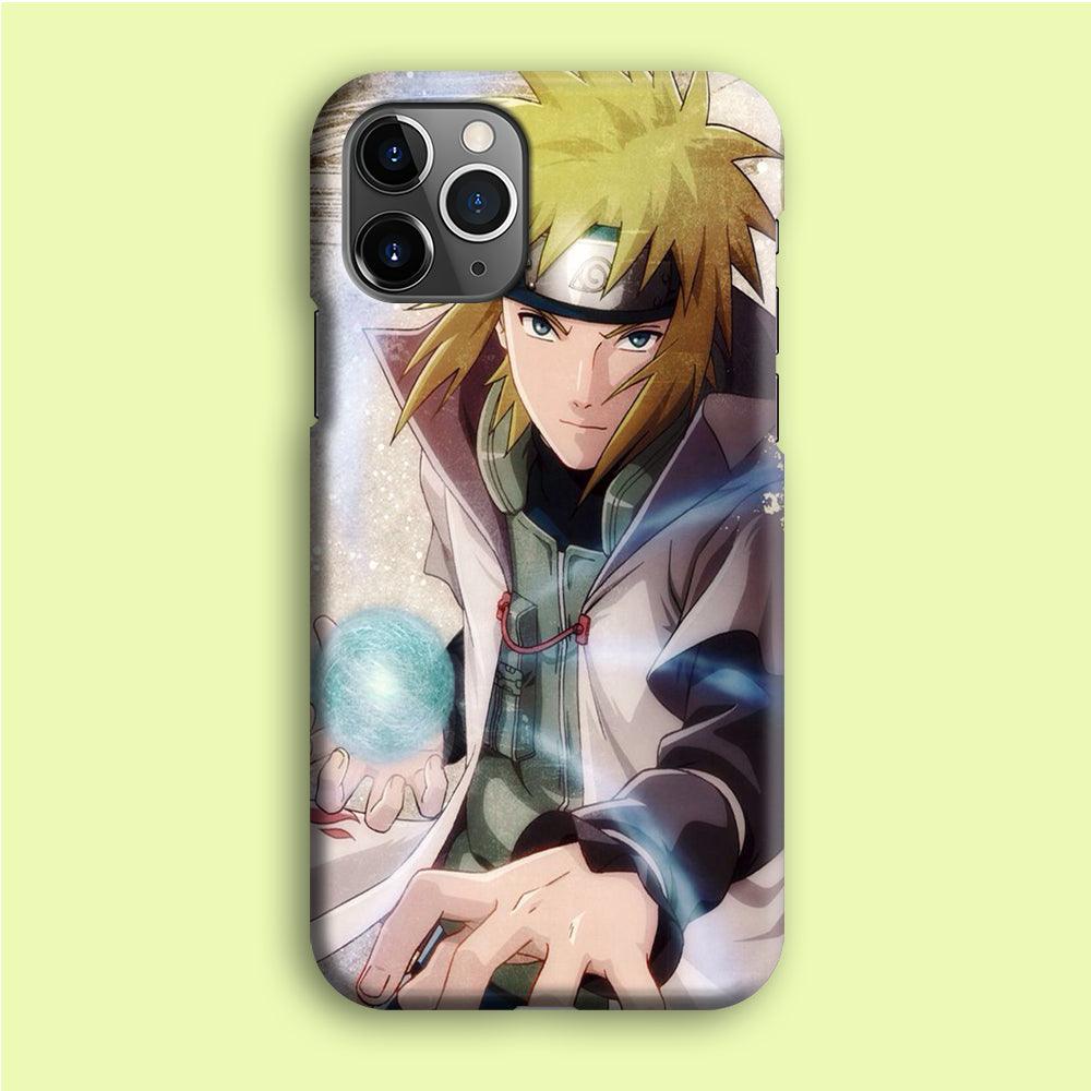 Naruto - Namikaze Minato iPhone 12 Pro Case-Plastic / Full Wrap (3D Case)-Xtracase