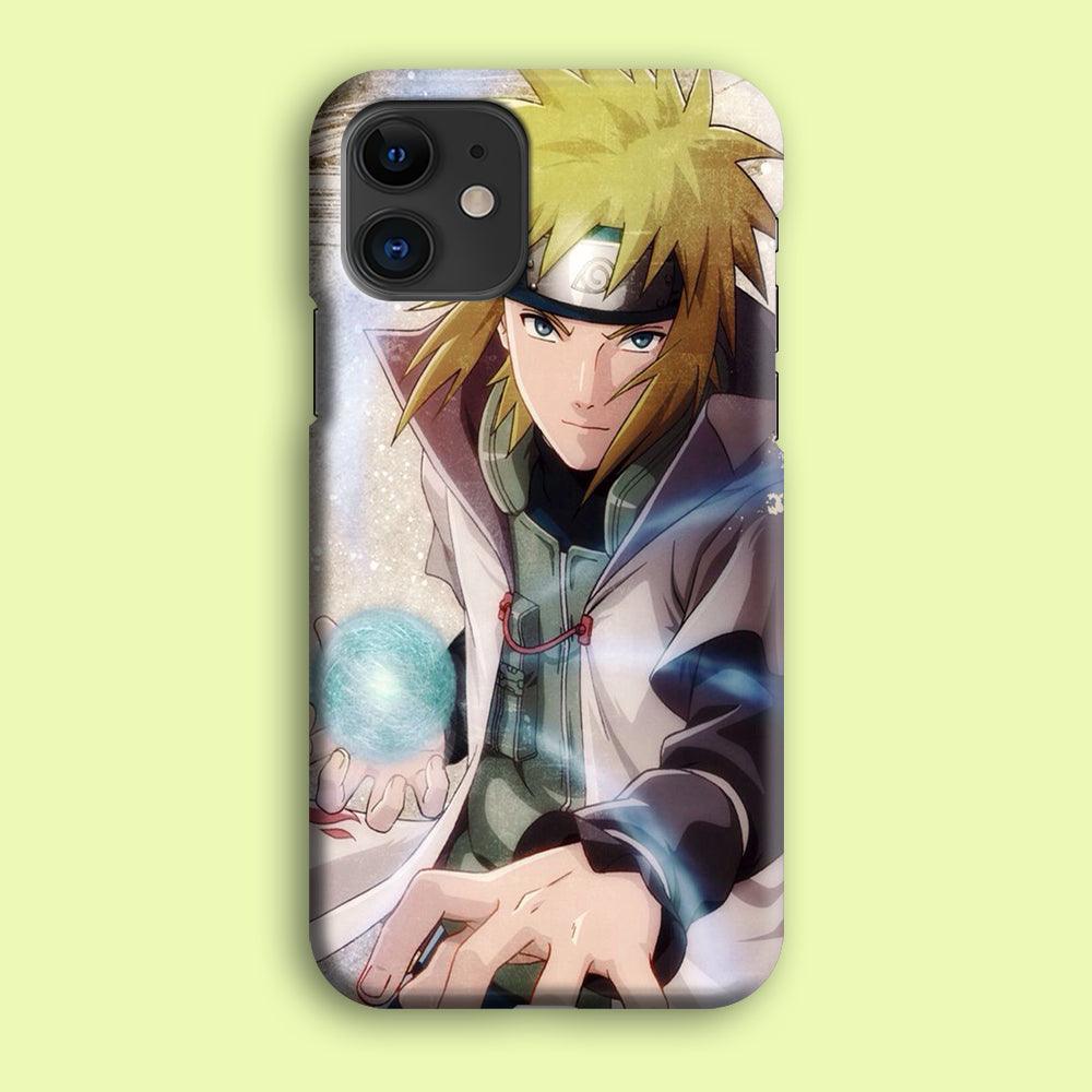 Naruto - Namikaze Minato iPhone 12 Mini Case-Plastic / Full Wrap (3D Case)-Xtracase