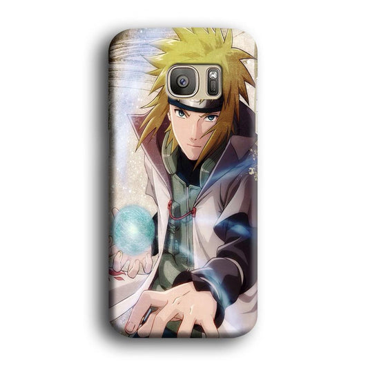 Naruto - Namikaze Minato Samsung Galaxy S7 Edge Case-Plastic / Full Wrap (3D Case)-Xtracase