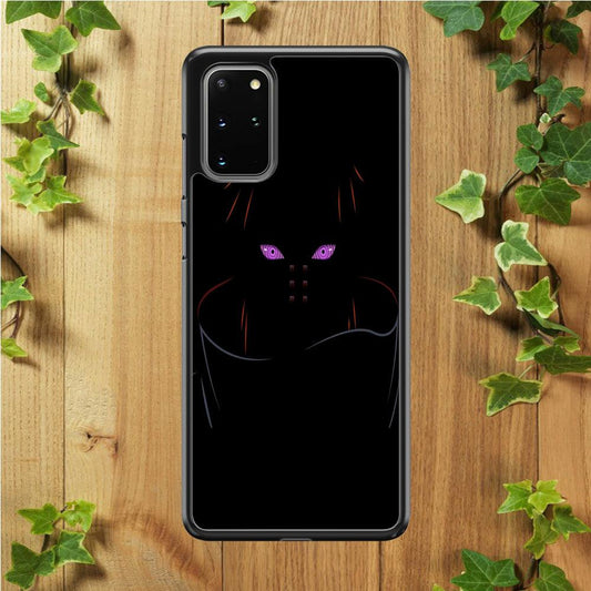 Naruto - Rinnegan Samsung Galaxy S20 Plus Case-Rubber / White (2D Case)-Xtracase