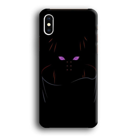 Naruto - Rinnegan iPhone Xs Case-Plastic / Full Wrap (3D Case)-Xtracase