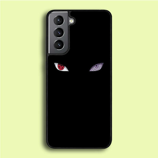 Naruto - Sharingan Rinnegan Samsung Galaxy A16 Case-Rubber / White (2D Case)-Xtracase