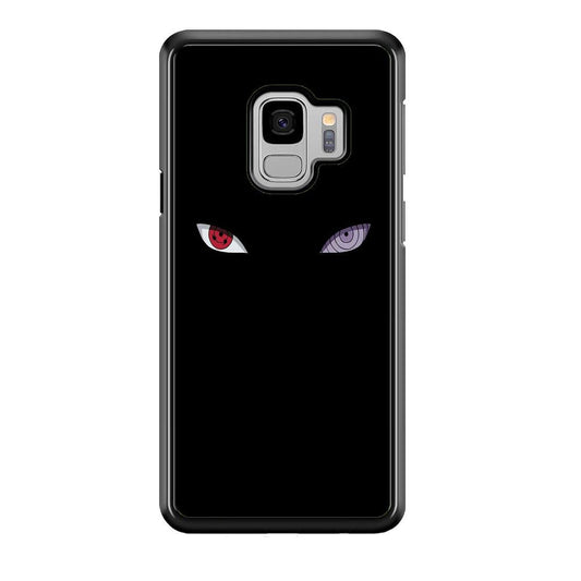 Naruto - Sharingan Rinnegan Samsung Galaxy S9 Case-Plastic / Full Wrap (3D Case)-Xtracase