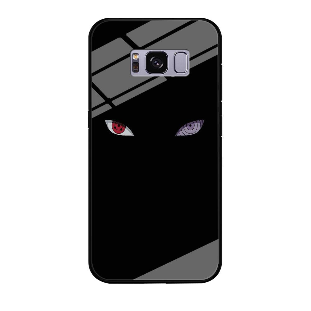 Naruto - Sharingan Rinnegan Samsung Galaxy S8 Plus Case-Tempered Glass Case-Xtracase
