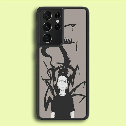 Naruto - Shikamaru Samsung Galaxy S21 Ultra Case-Plastic / Full Wrap (3D Case)-Xtracase