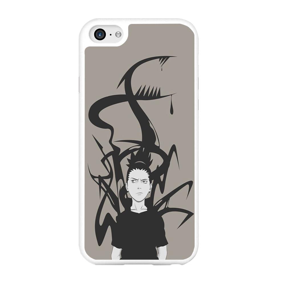 Naruto - Shikamaru iPhone 6 | 6s Case-Rubber / White (2D Case)-Xtracase