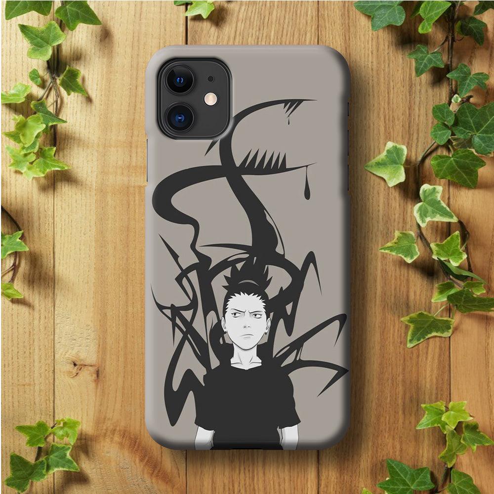 Naruto - Shikamaru iPhone 11 Case-Plastic / Full Wrap (3D Case)-Xtracase