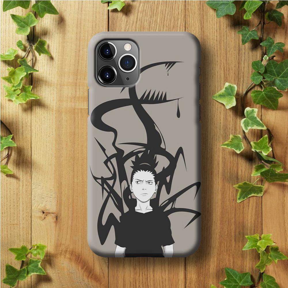 Naruto - Shikamaru iPhone 11 Pro Max Case-Plastic / Full Wrap (3D Case)-Xtracase