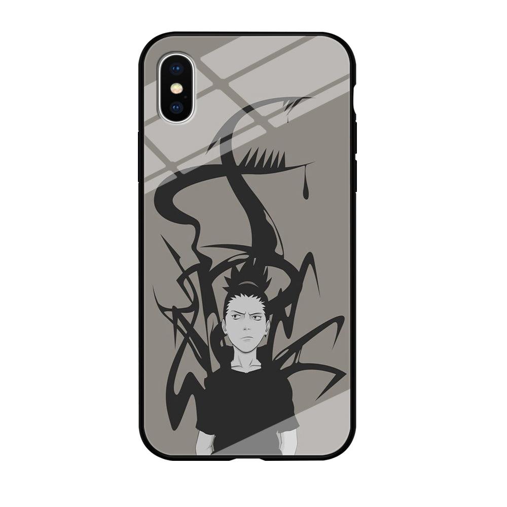 Naruto - Shikamaru iPhone Xs Max Case-Tempered Glass Case-Xtracase