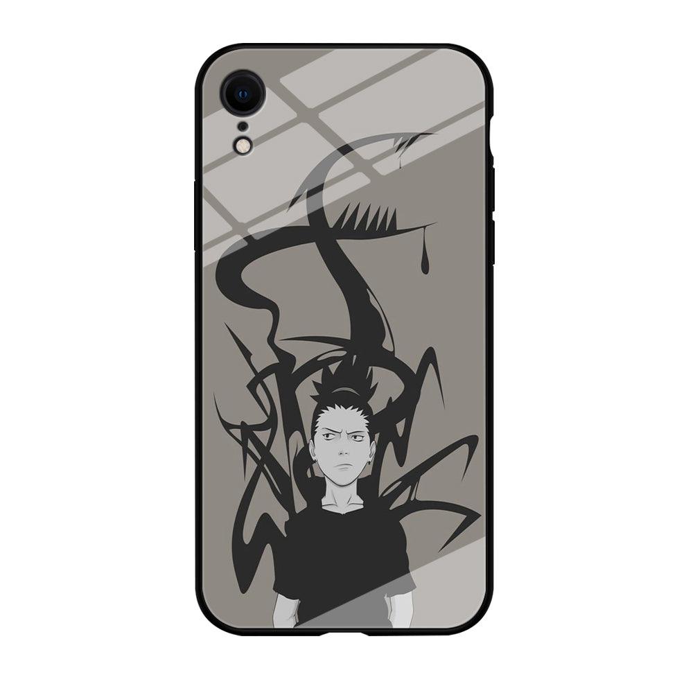 Naruto - Shikamaru iPhone XR Case-Tempered Glass Case-Xtracase