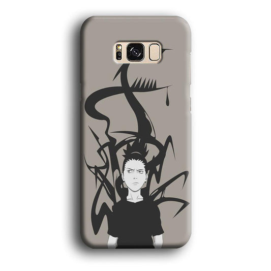 Naruto - Shikamaru Samsung Galaxy S8 Case-Plastic / Full Wrap (3D Case)-Xtracase