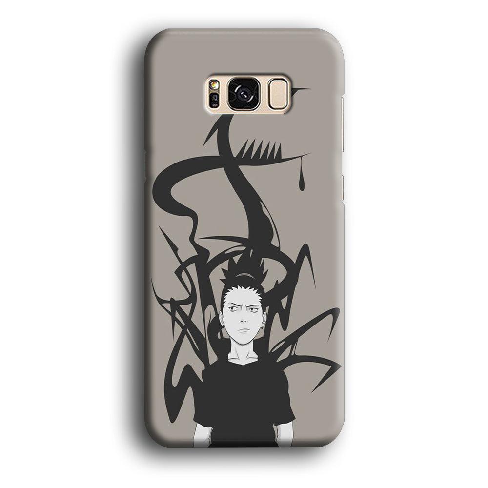 Naruto - Shikamaru Samsung Galaxy S8 Plus Case-Plastic / Full Wrap (3D Case)-Xtracase
