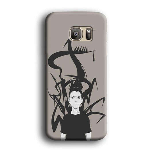 Naruto - Shikamaru Samsung Galaxy S7 Edge Case-Plastic / Full Wrap (3D Case)-Xtracase