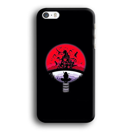 Naruto - Uchiha Itachi Symbol iPhone 5 | 5s Case-Plastic / Full Wrap (3D Case)-Xtracase