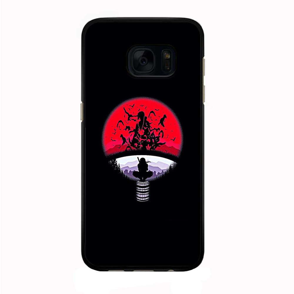 Naruto - Uchiha Itachi Symbol Samsung Galaxy S7 Edge Case