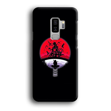 Naruto - Uchiha Itachi Symbol Samsung Galaxy S9 Plus Case