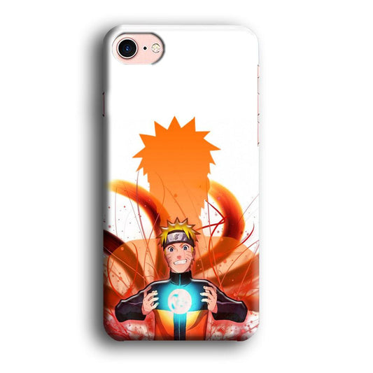 Naruto 002 iPhone 8 Case-Plastic / Full Wrap (3D Case)-Xtracase