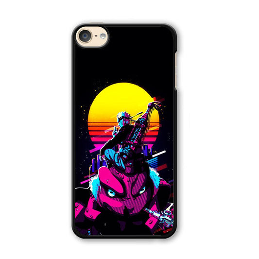 Naruto Sitting on Gamabunta iPod Touch 6 Case-Plastic / White (2D Case)-Xtracase