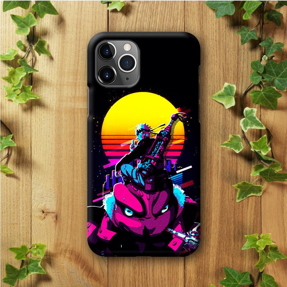 Naruto Sitting on Gamabunta iPhone 11 Pro Max Case-Plastic / Full Wrap (3D Case)-Xtracase