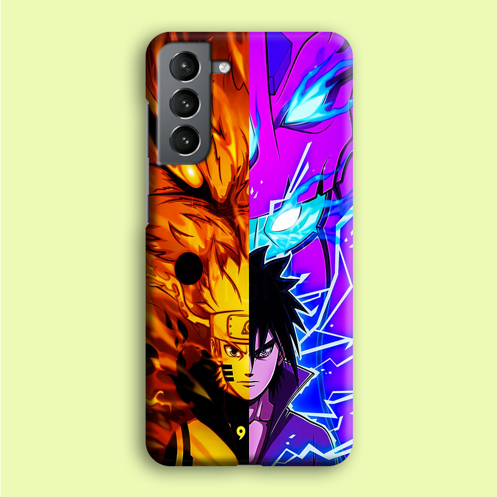 Naruto VS Sasuke Samsung Galaxy S21 Plus Case