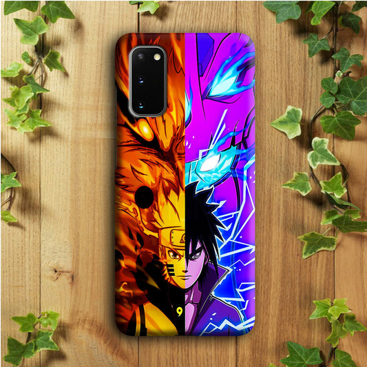 Naruto VS Sasuke Samsung Galaxy S20 Case