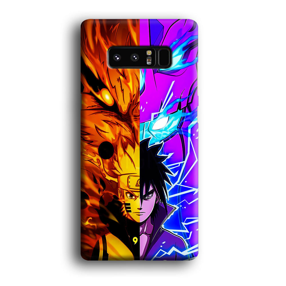 Naruto VS Sasuke Samsung Galaxy Note 8 Case