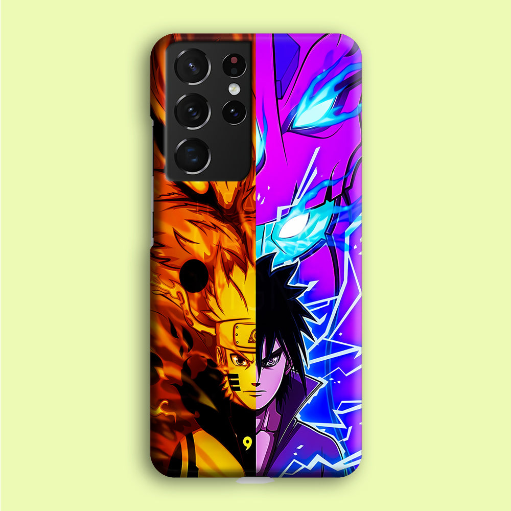 Naruto VS Sasuke Samsung Galaxy S21 Ultra Case