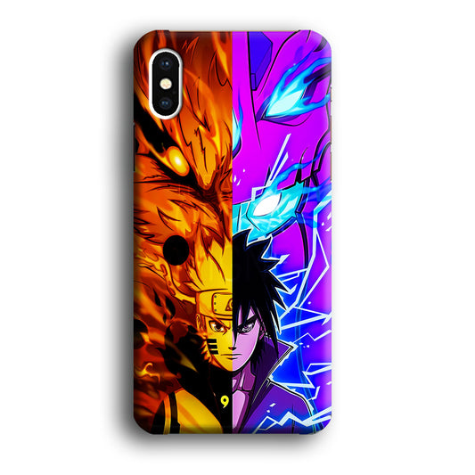Naruto VS Sasuke iPhone X Case