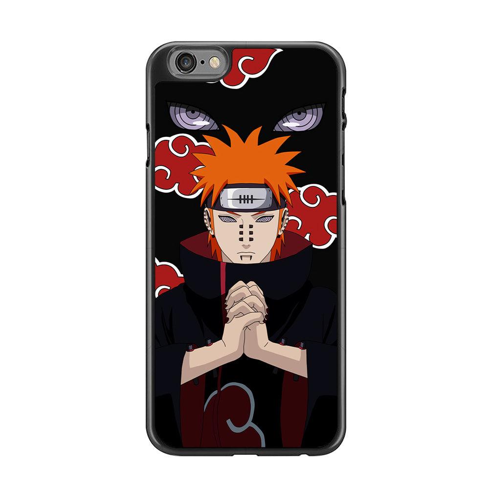 Naruto Yahiko Pain Akatsuki iPhone 6 | 6s Case-Rubber / White (2D Case)-Xtracase