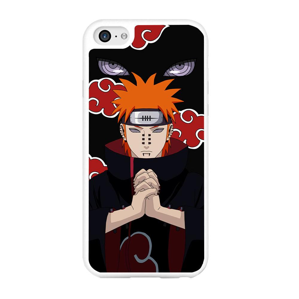 Naruto Yahiko Pain Akatsuki iPhone 6 | 6s Case-Rubber / Black (2D Case)-Xtracase