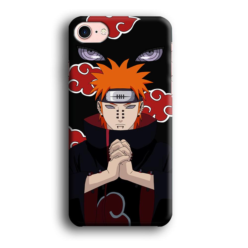 Naruto Yahiko Pain Akatsuki iPhone SE 2020 Case-Plastic / Full Wrap (3D Case)-Xtracase