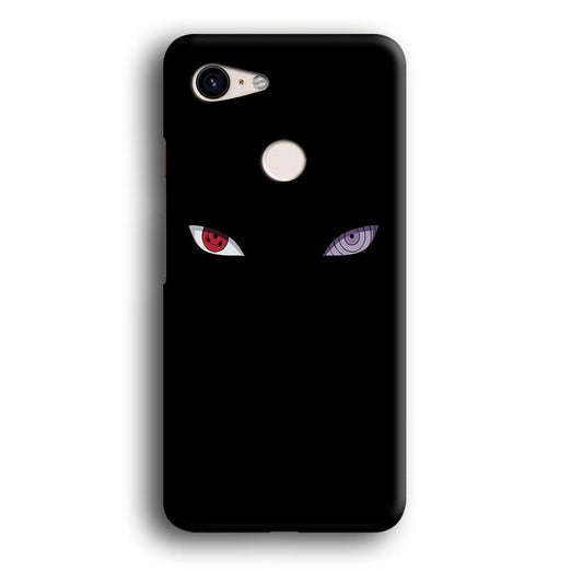 Naruto - Sharingan Rinnegan Google Pixel 3 3D Case-Xtracase