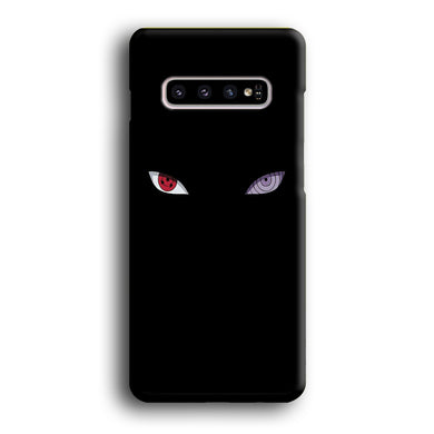 Naruto - Sharingan Rinnegan Samsung Galaxy S10 Case