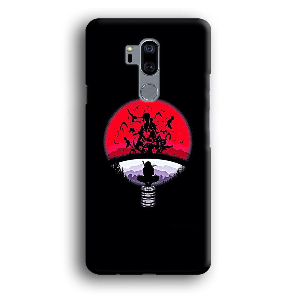 Naruto - Uchiha Itachi Symbol LG G7 ThinQ 3D Case-Xtracase