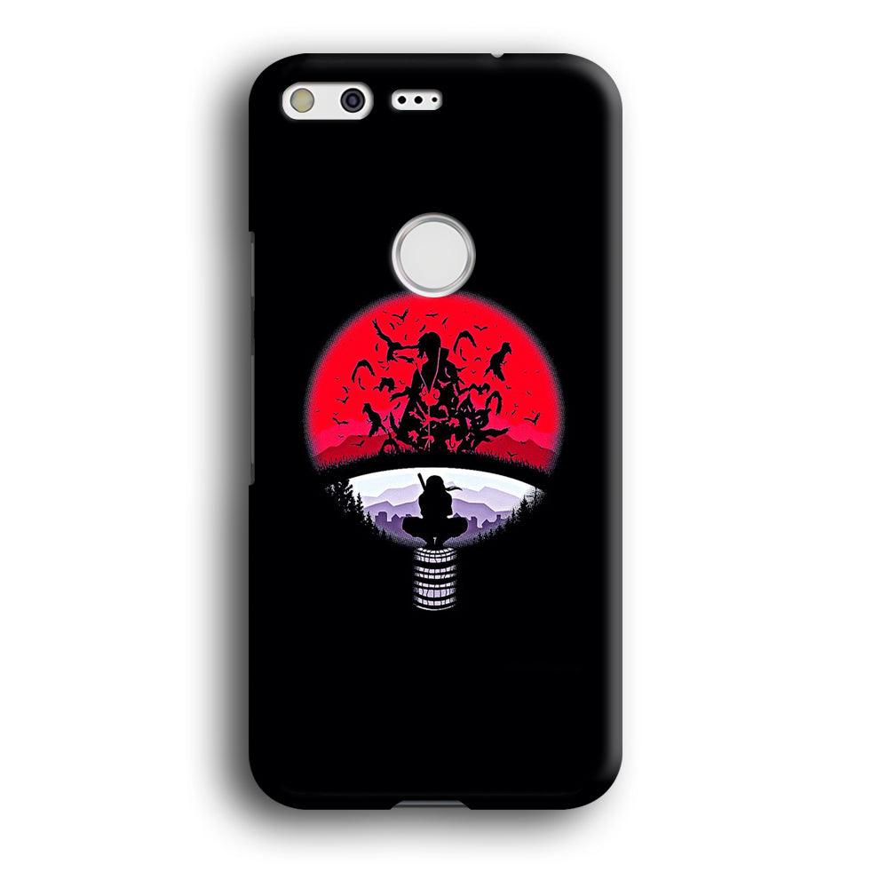 Naruto - Uchiha Itachi Symbol Google Pixel XL 3D Case-Xtracase