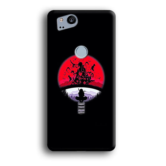 Naruto - Uchiha Itachi Symbol Google Pixel 2 3D Case-Xtracase