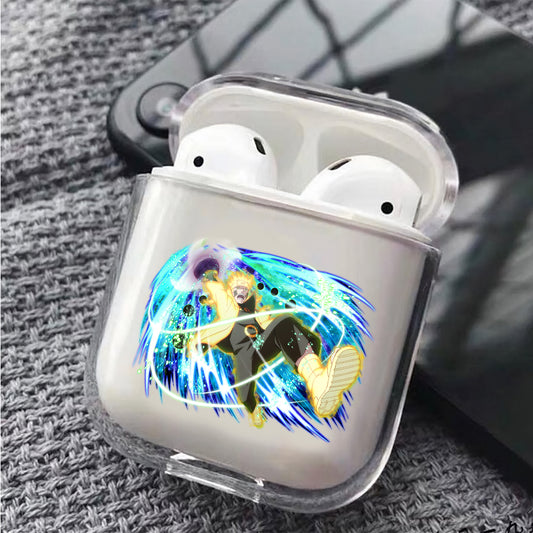 Naruto Rasengan Hard Plastic Protective Clear Case Cover For Apple Airpods
