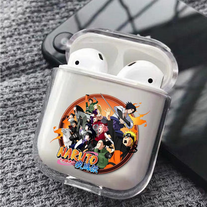 Naruto Shippuden Protective Clear Case Cover For Apple Airpods-Xtracase