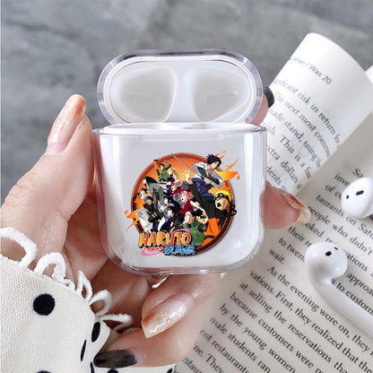 Naruto Shippuden Protective Clear Case Cover For Apple Airpods-Xtracase