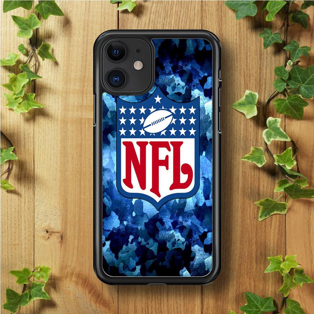 National Football League 001 iPhone 11 Case-Rubber / Black (2D Case)-Xtracase