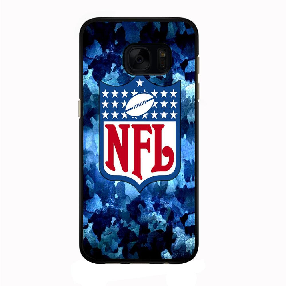 National Football League 001 Samsung Galaxy S7 Edge Case-Rubber / Black (2D Case)-Xtracase