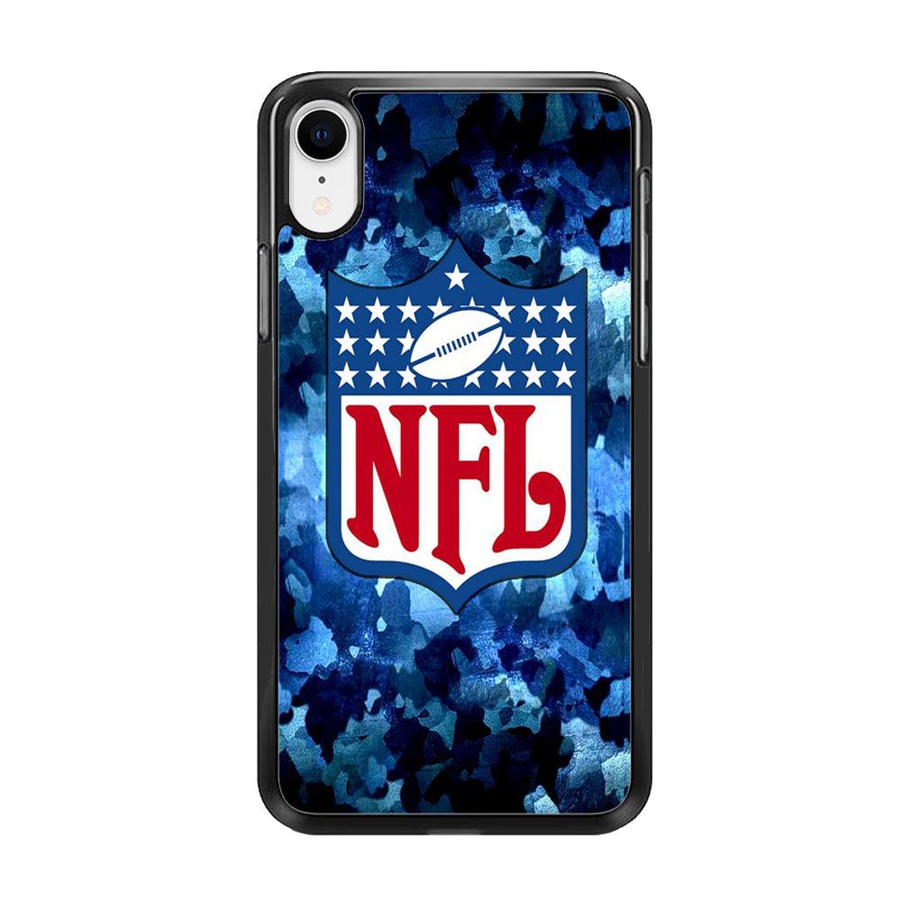 National Football League 001 iPhone XR Case-Rubber / Black (2D Case)-Xtracase