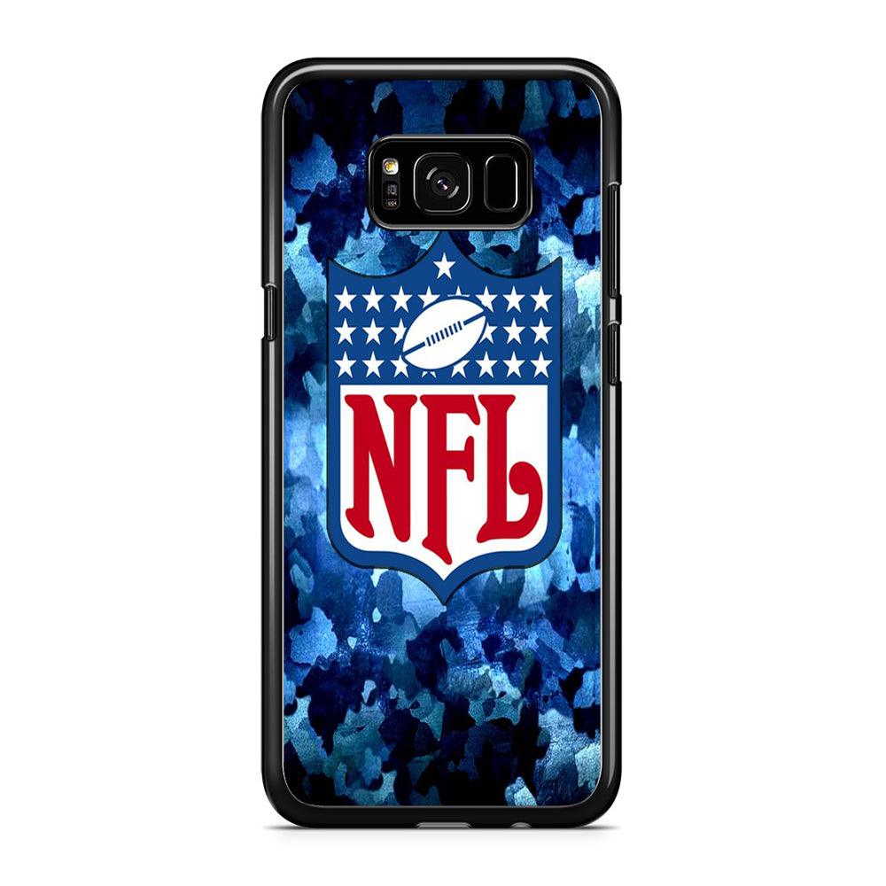 National Football League 001 Samsung Galaxy S8 Case-Rubber / Black (2D Case)-Xtracase