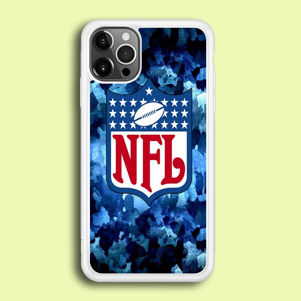 National Football League 001 iPhone 12 Pro Max Case-Rubber / White (2D Case)-Xtracase