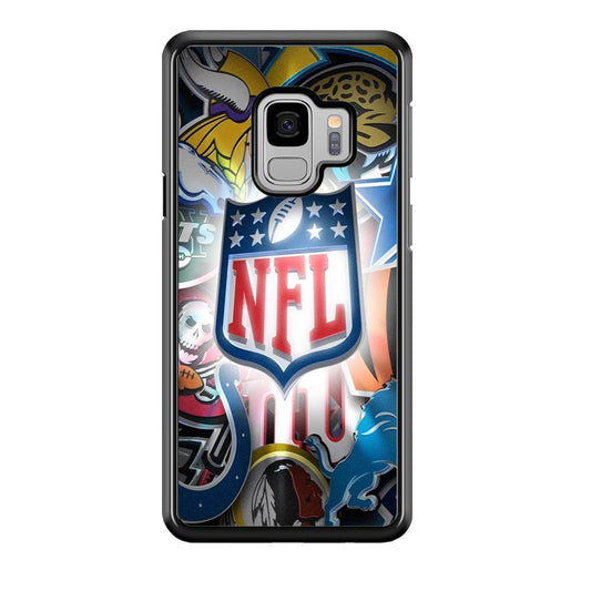 National Football League 002 Samsung Galaxy S9 Case-Plastic / Full Wrap (3D Case)-Xtracase