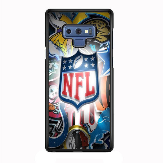 National Football League 002 Samsung Galaxy Note 9 Case-Plastic / Full Wrap (3D Case)-Xtracase