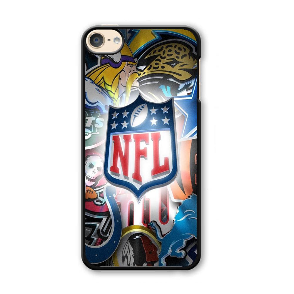 National Football League 002 iPod Touch 6 Case-Plastic / Full Wrap (3D Case)-Xtracase
